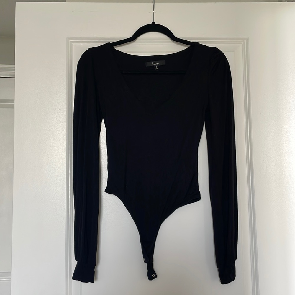 Lulu’s Black Bodysuit